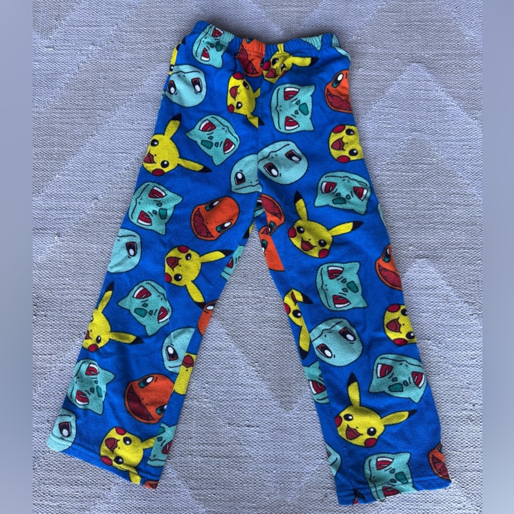 Pokemon Kids Pajama Bottoms size 8